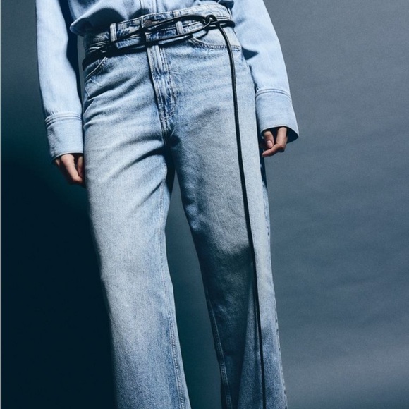 H&M WOMAN WIDE ULTRA HIGH JEANS SIZE 18 NEW WITH TAGS - Picture 6 of 10